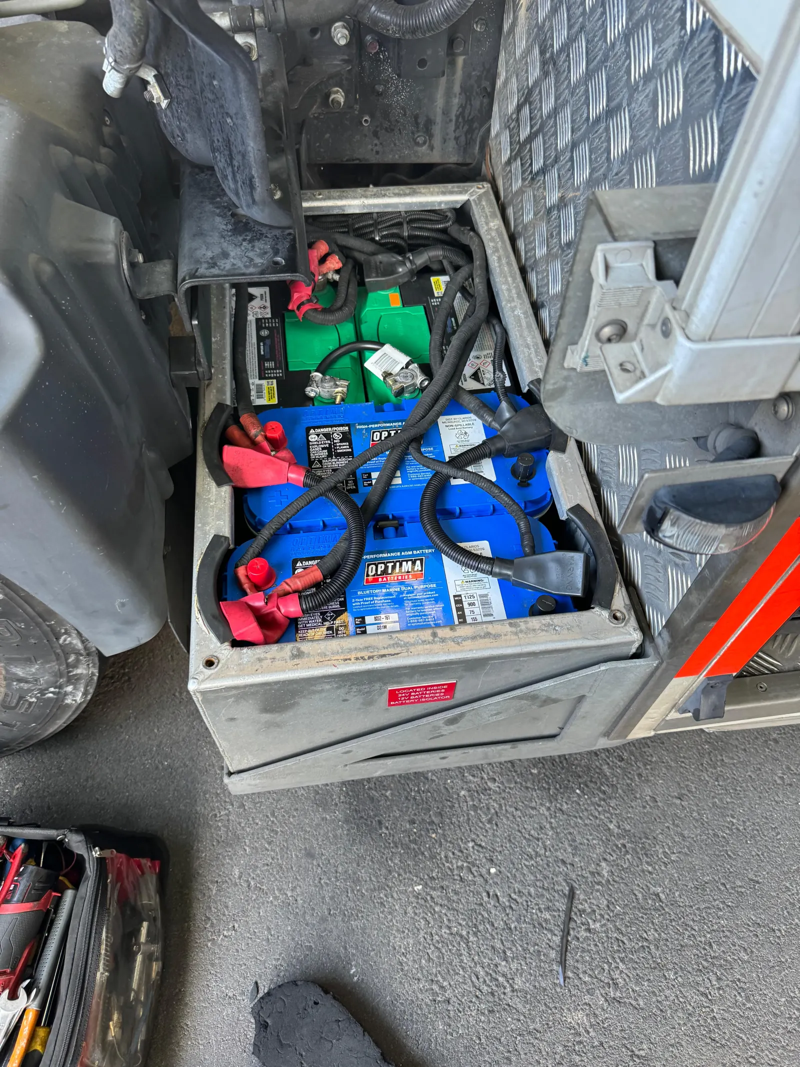 Battery maintenance and service programs